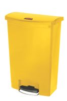 Slim Jim Step On container Front Step kunststof 90 ltr, Rubbermaid